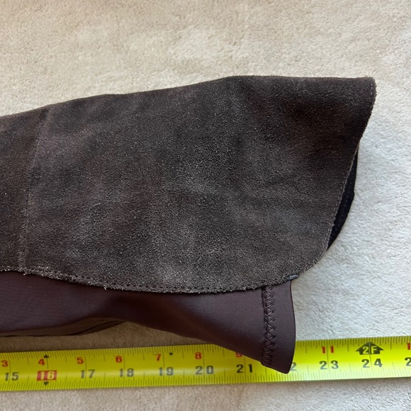 Chinese Laundry Radiance Brown Suede Stretch Over The Knee Boots Women 7 37.5 - Picture 16 of 16